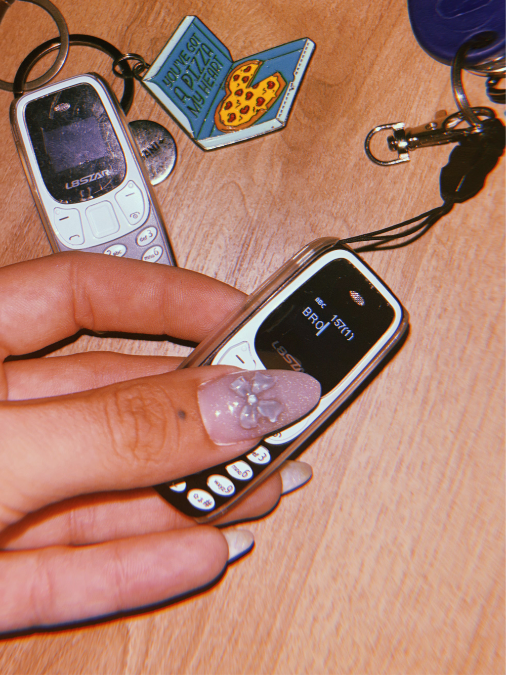 DUO MINI BRAT MOBILE KEYCHAIN PACKAGE