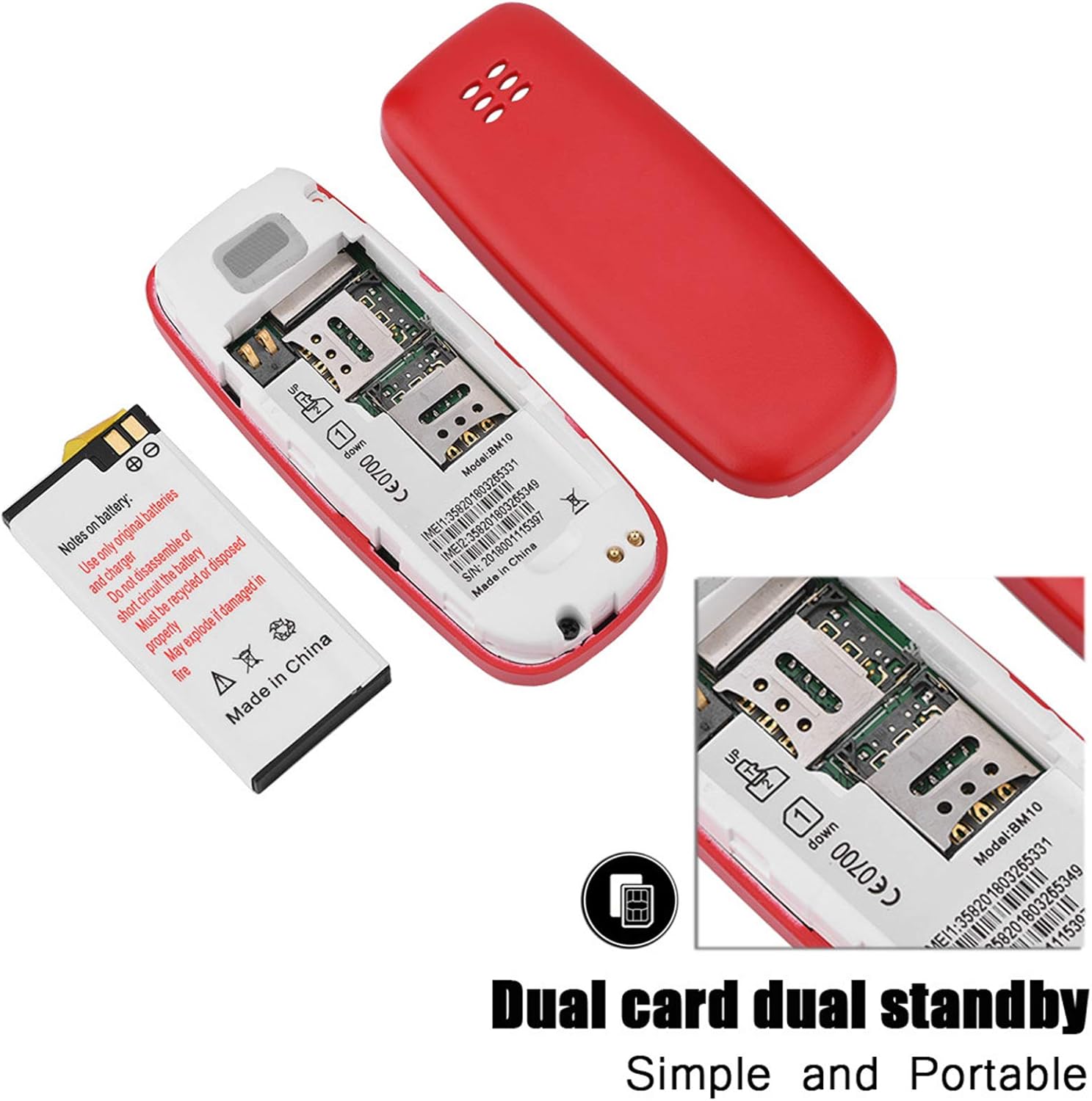 DUO MINI BRAT MOBILE KEYCHAIN PACKAGE